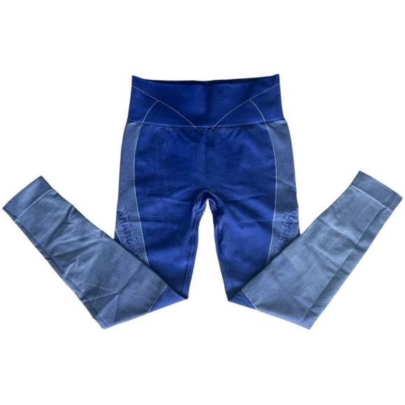Gymshark Women’s cobalt blue turbo seamless leggings in size small - Picture 3 of 9